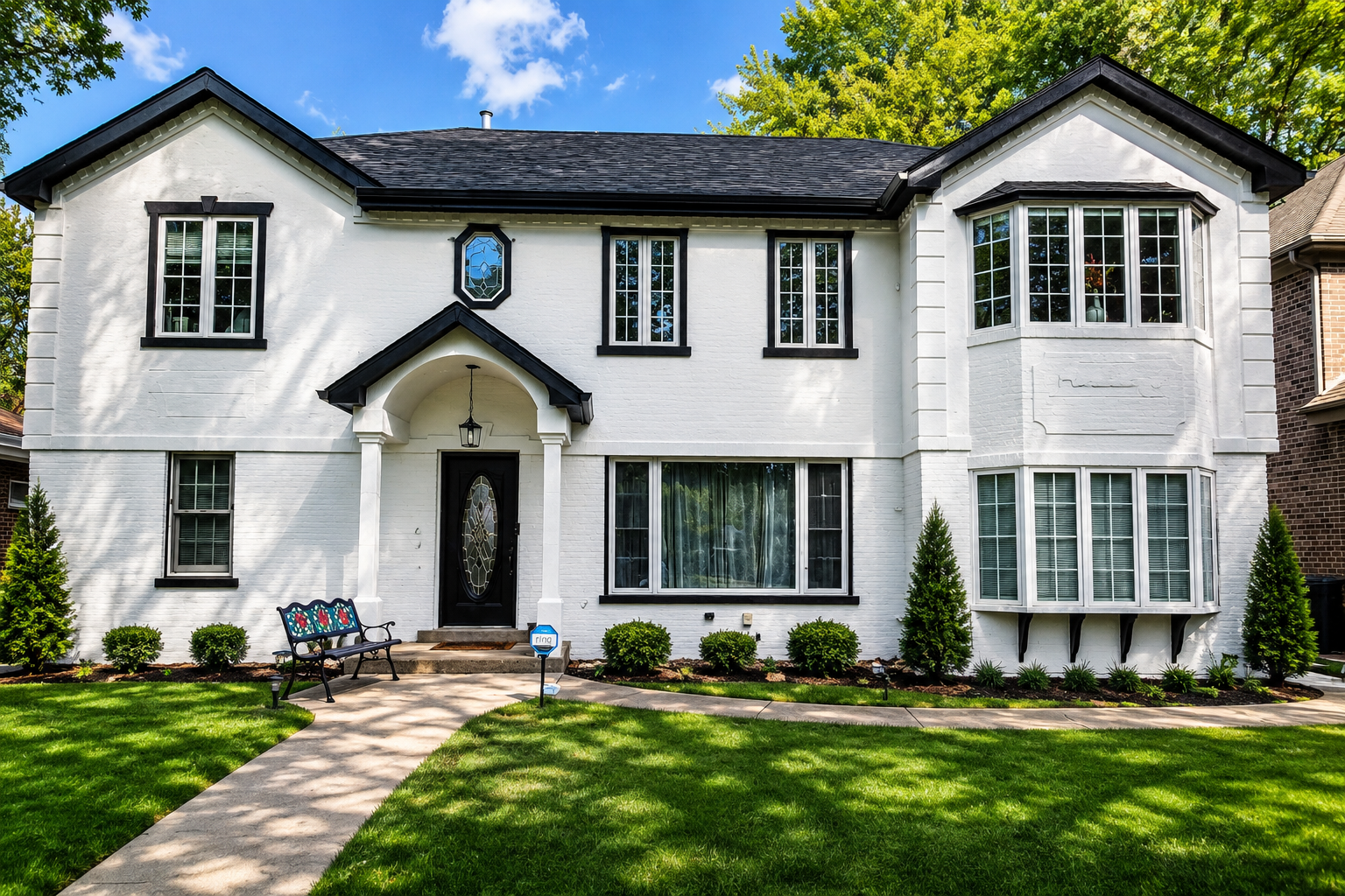 Skokie residence painting project by JDV Custom Painting